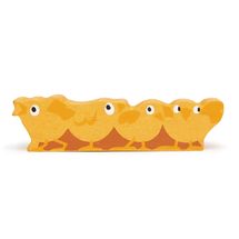 Pollitos de madera TL4826 Tender Leaf Toys 1