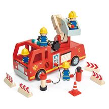 Camión de bomberos con figuras TL8367 Tender Leaf Toys 1