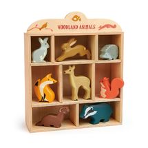 Set animales de madera Bosque TL8470 Tender Leaf Toys 1