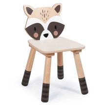 Silla infantil de madera Mapache 30 x 30 x 47 cm TL8824 Tender Leaf Toys 1