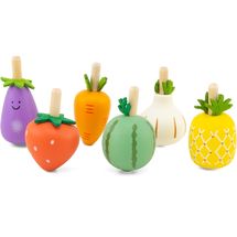 Peonzas frutas y verduras 6 piezas UL24154 Ulysse 1