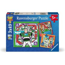 Puzzle Toy Story 5 En una misión 3x49 pcs RAV12004284 Ravensburger 1