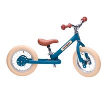 Bicicleta sin pedales acero azul mate TBS-2-BLUM-VIN Trybike 1