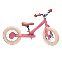 Bicicleta sin pedales acero rosa mate TBS-2-PNKM-VIN Trybike 1