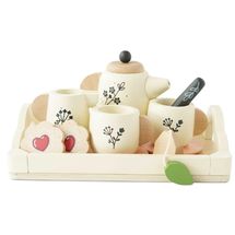 Juego de té y bandeja de madera TV281 Le Toy Van 1