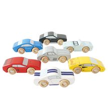 Juego de coches deportivos de madera TV445 Le Toy Van 1