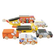 Helicóptero de emergencia y vehículos de rescate TV446 Le Toy Van 1