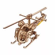 Mini Helicóptero modelo mecánico U-70225 Ugears 1