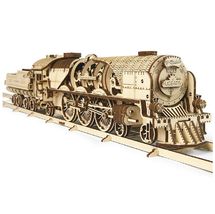 Tren a vapor V-Express modelo mecánico U-70058 Ugears 1