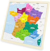 Mapa de las regiones de Francia UL-3971 Ulysse 1
