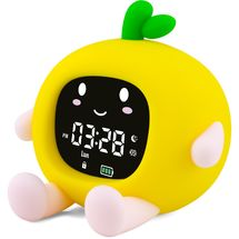 Luz nocturna y despertador Naranja UL8150 Ulysse 1