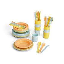 Vajillas de bioplástico para jugar x8 V20-41408 Viking Toys 1