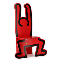 Chaise Keith Haring rouge V0314-1401 Vilac 1