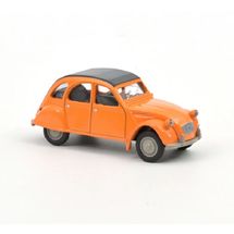 Citroën 2CV 1978 naranja en miniatura NO-AMC0191027-ORANGE Norev 1