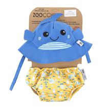 Maillot y gorra de ballena (12-24M) EFK-122-010-027 Zoocchini 1