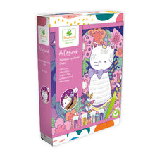 10 dibujos de gatos con purpurina SYCREA037 Sycomore 1