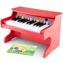 Piano electrónico rojo - 25 teclas NCT10160 New Classic Toys 1