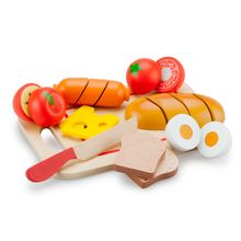 Comida de madera para cortar NCT10578 New Classic Toys 1
