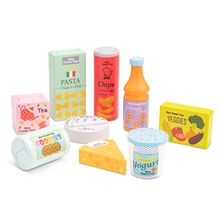 Juego de comestibles de madera NCT10595 New Classic Toys 1