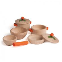 Juego de cocina natural 7 piezas ER10659 Erzi 1