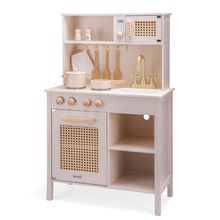 Cocina de madera y ratán rosa NCT11046 New Classic Toys 1