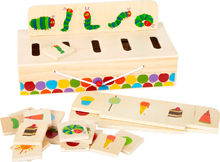 Caja clasificación de imágenes La Oruga Glotona LE11342 Small foot company 1