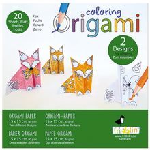 Coloring Origami - Zorro FR-11382 Fridolin 1