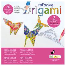 Coloring Origami - Mariposa FR-11384 Fridolin 1