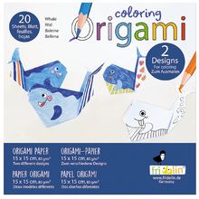Coloring Origami - Ballena FR-11388 Fridolin 1