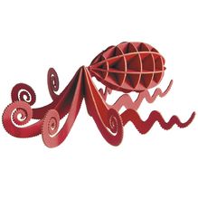 Modelo 3D de papel chipirón FR-11659 Fridolin 1