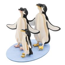 Modelo 3D de papel Familia de pingüinos FI-11672 Fridolin 1