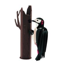 Modelo 3D de papel pájaro carpintero FRI-11687 Fridolin 1
