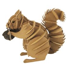 Modelo 3D de papel ardilla FRI-11723 Fridolin 1