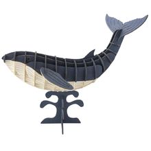 Modelo 3D de papel ballena azul FI-11725 Fridolin 1