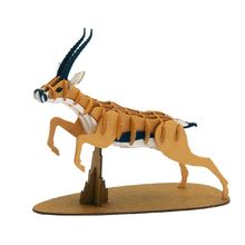 Modelo 3D de papel gacela FRI-11769 Fridolin 1