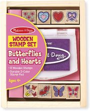 Sellos de Mariposas y Corazones M&D12415-3934 Melissa & Doug 1