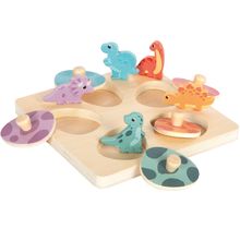 Puzzle de madera Dino LE12649 Small foot company 1