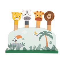 Juguete pop-up animales Safari LE12758 Small Foot company 1