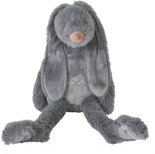 Peluche Lapin Richie gris 38 cm HH132380 Happy Horse 1