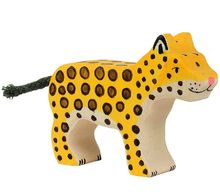 Pequeña figura de leopardo HZ-80567 Holztiger 1