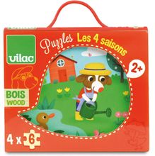 Rompecabezas de las 4 estaciones V2641 Vilac 1