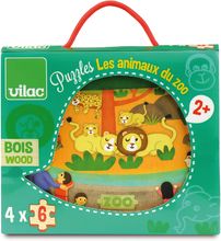 Puzzles del zoo V2642 Vilac 1