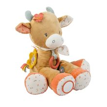 Peluche de actividad Vaca Mila 45 cm NA266376 Nattou 1