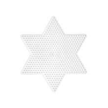 Plato grande estrella blanca con bolitas de plastico Midi HAMA-269 Hama 1