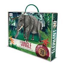 La Jungla - El elefante 3D SJ-2723 Sassi Junior 1