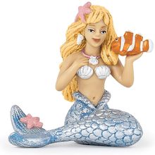 Figura de sirena plateada PA39107 Papo 1