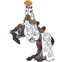 Figura caballo del Príncipe Felipe blanco PA39792 Papo 1