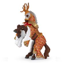 Figura del caballo del maestro de armas con escudo de ciervo PA39912-2870 Papo 1