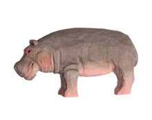 Figura Hipopótamo en madera WU-40457 Wudimals 1
