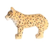 Figura leopardo en madera WU-40461 Wudimals 1